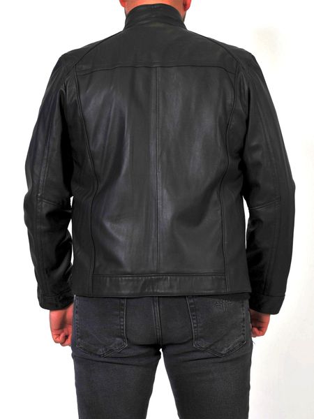 Мужская кожаная куртка Epica EZ-021 M черная EZ-021-M фото