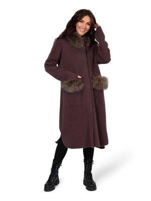 Жіноче пальто альпака Epica KRC-1101 S  KRC-1101-S фото